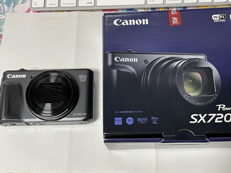 canon PowerShot PSSX720HS(BK)